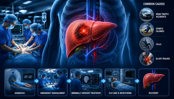 Surgery for Liver Injury